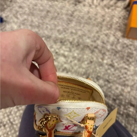 ***SOLD*** Louis Vuitton x Murakami Monogram Multicolor Micro Alma- NWT - Picture 9 of 13